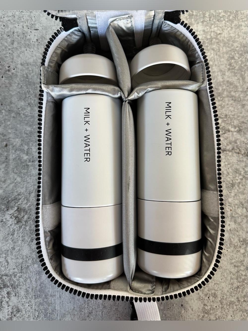 Milk + Water All in One Baby Bottle Formula on the Go Bottles & Case